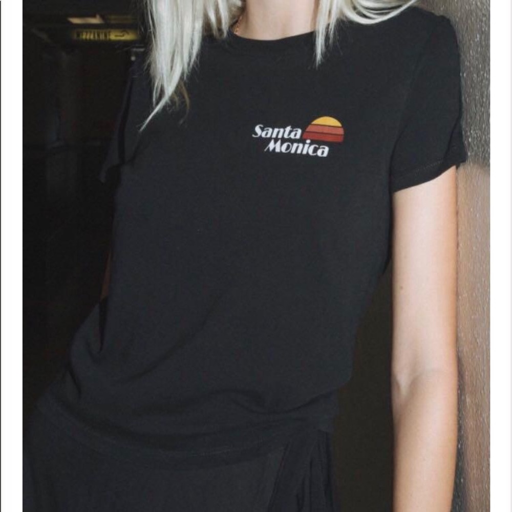 black brandy Santa Monica shirt